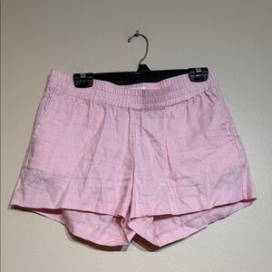 Hiho linen Pink Women's Shorts
